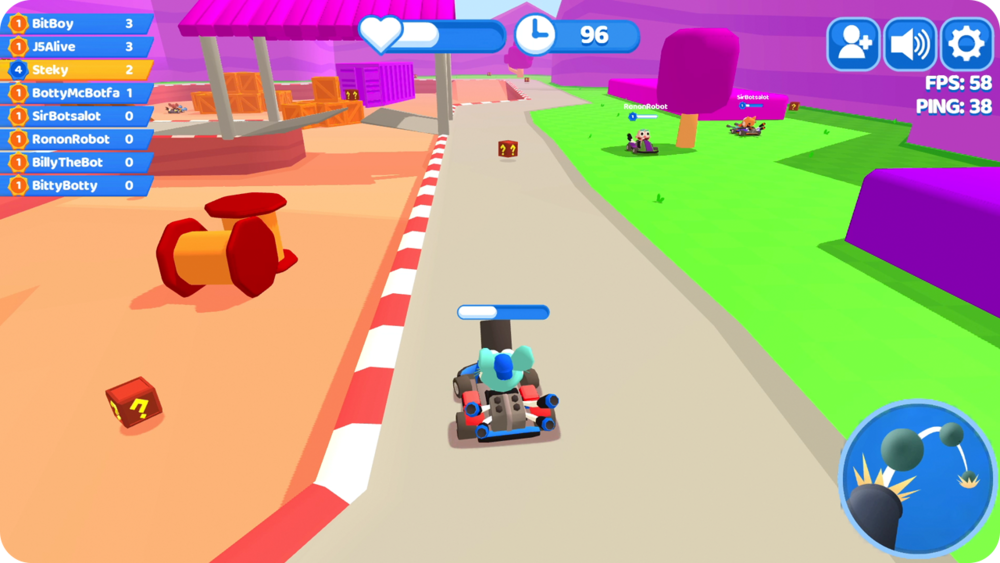 Smash Karts Gameplay